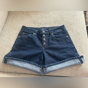 Jessica Simpson vintage Jean shorts high waisted short shorts